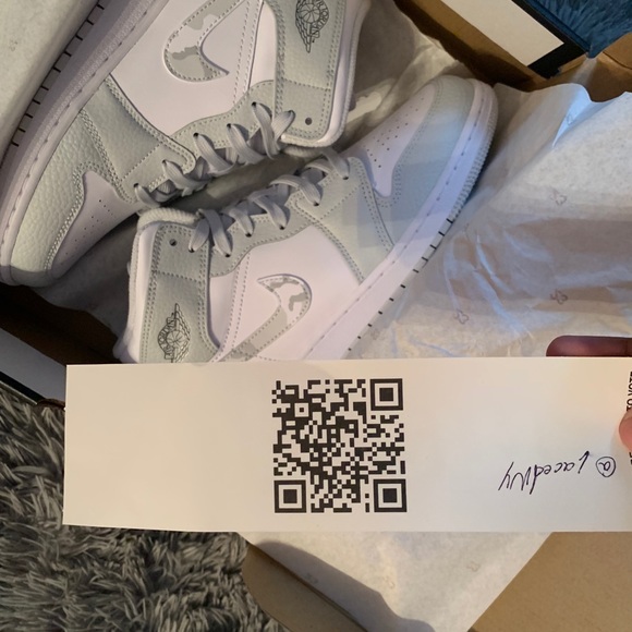 Jordan 1 mid camo - Picture 4 of 5